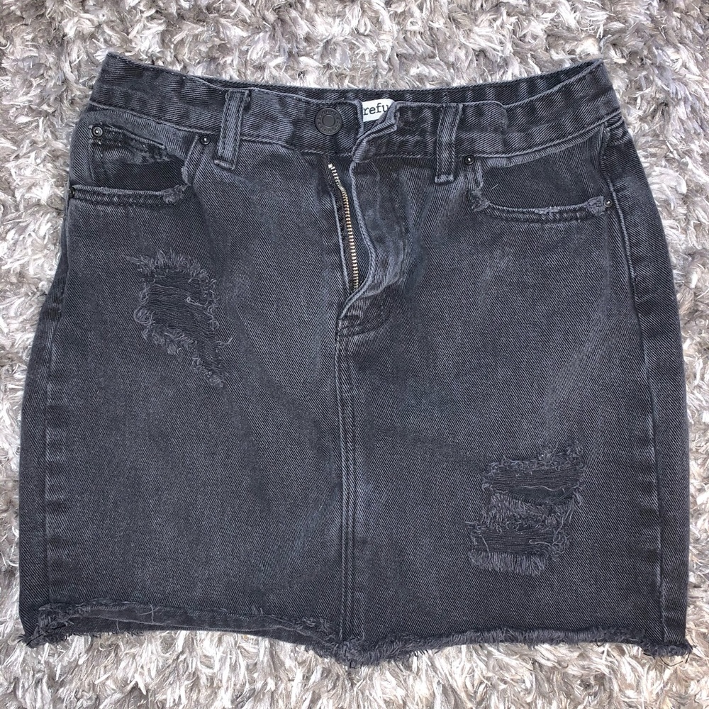 Denim skirt